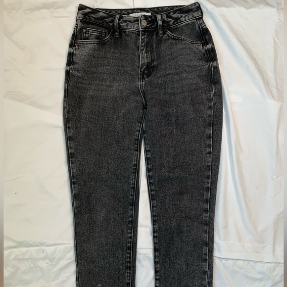 PacSun Black Washed Mom Jeans - Picture 5 of 16